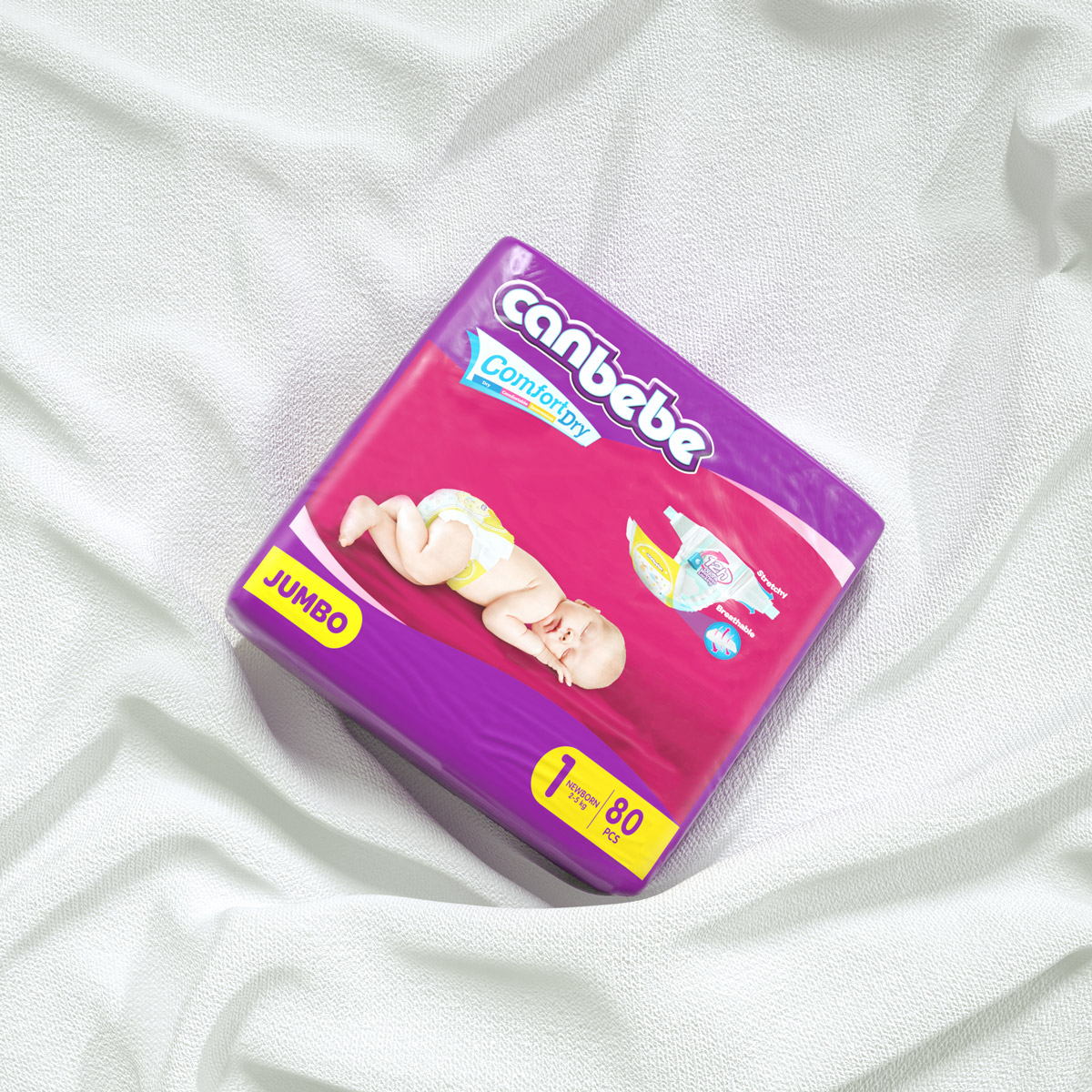 Canbebe Diaper package design 2